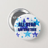 Big Brother All Star Ronde Button 5,7 Cm (Voorkant /achterkant)