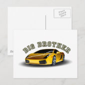 Big Brother Auto Briefkaart (Voorkant / Achterkant)