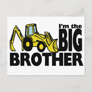 Big Brother Backhoe Briefkaart