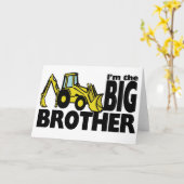 Big Brother Backhoe Kaart (Gele Bloem)