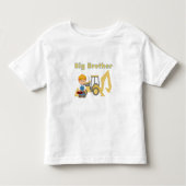 Big Brother Backhoe Kinder Shirts (Voorkant)