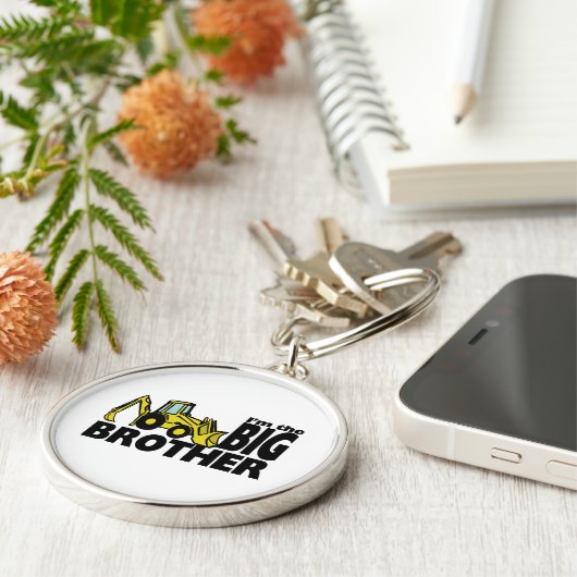 Big Brother Backhoe Sleutelhanger (Zijkant)