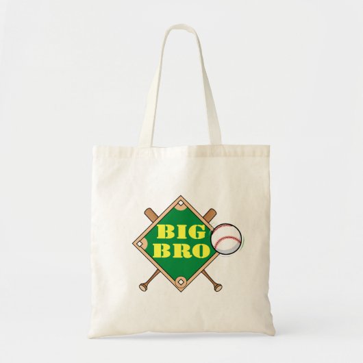 Big Brother Baseball Diamond Tote Bag (Voorkant)