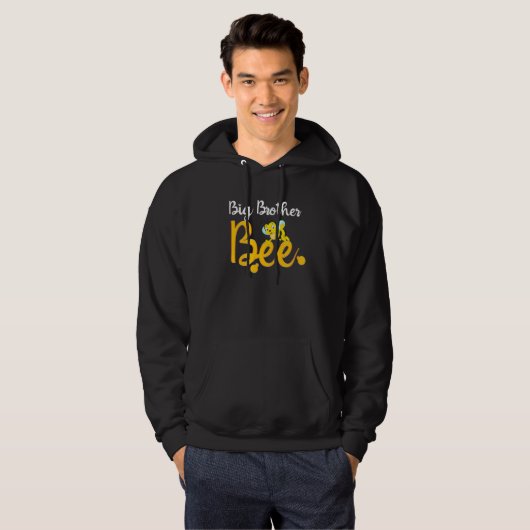 Big Brother Bee Matching Family First Bee Day T - Hoodie (Voorkant volledig)