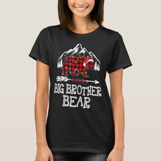 Big Brother Beer Buffalo Plays Matching Family Chr T-shirt (Voorkant)