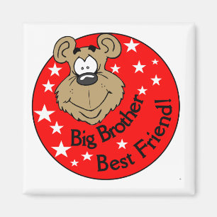Big Brother Best Friend T-shirts en cadeautjes Magneet