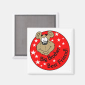 Big Brother Beste Vriend T-shirts en Geschenken Magneet (Voorkant / Achterkant)