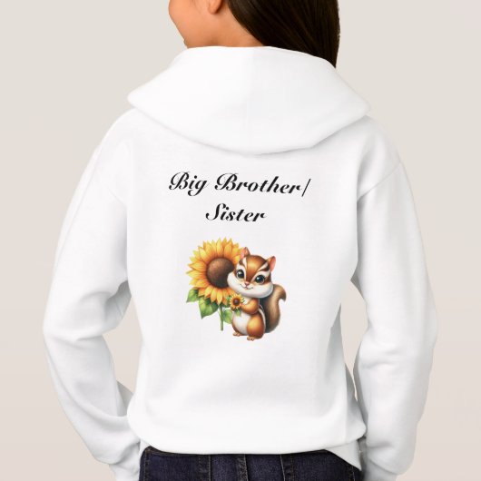 "Big Brother" / "Big Sister" Sweatshirt (Achterkant)