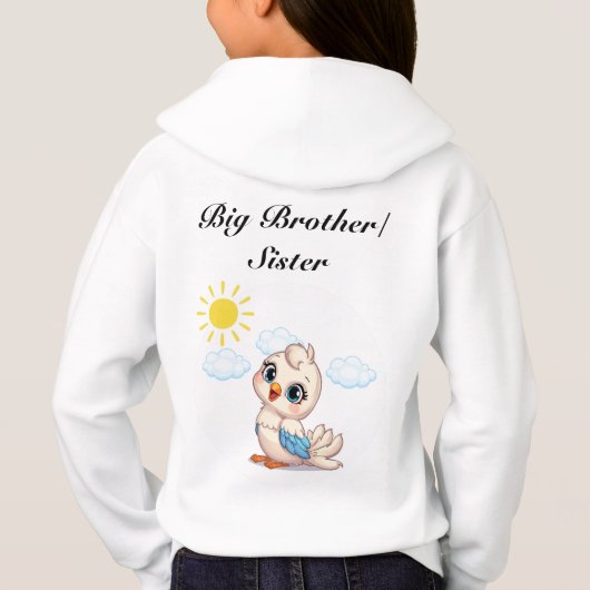 "Big Brother" / "Big Sister" Sweatshirt (Achterkant)