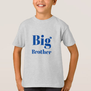 Big Brother Blauwe letters Jongens T-shirts