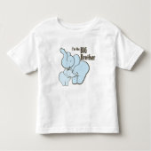 Big Brother Blue Elephant Kinder Shirts (Voorkant)