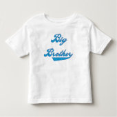 Big Brother Blue-tekst Kinder Shirts (Voorkant)