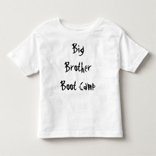 Big Brother Boot Camp Kinder Shirts (Voorkant)