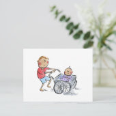 Big Brother Briefkaart (Staand voorkant)