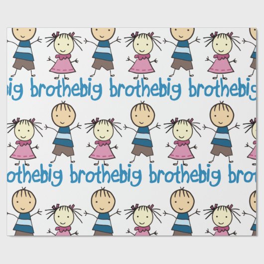 Big Brother Cadeaupapier (Vlak)