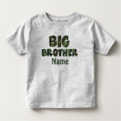 Big Brother Camo gepersonaliseerd Shirt (Voorkant)