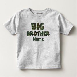 Big Brother Camo gepersonaliseerd Shirt