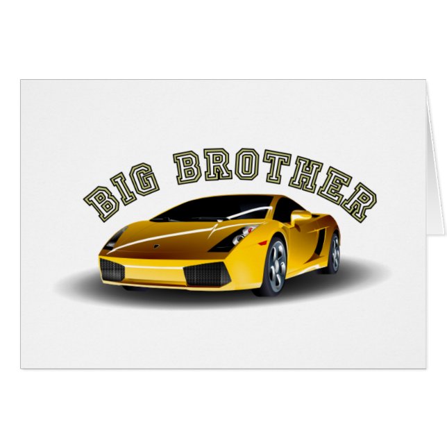 Big Brother Car (Voorkant Horizontaal)