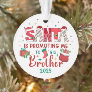 Big Brother club verrassing upgrade 2025 broer of  Ornament