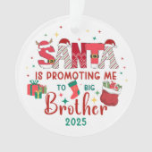 Big Brother club verrassing upgrade 2025 broer of  Ornament (voorkant)