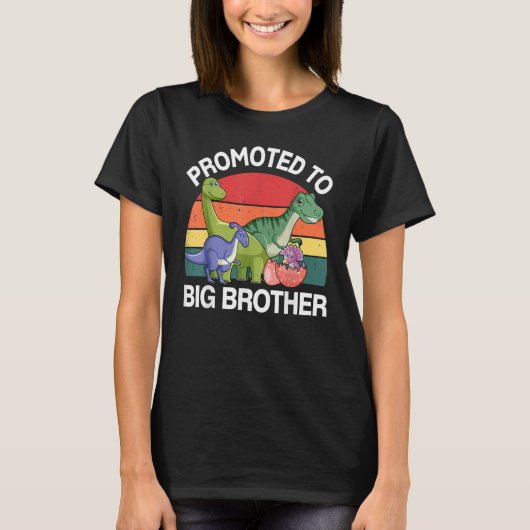 Big brother Coming Soon 2023 Getting Promoted to B T-shirt (Voorkant)