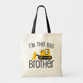 Big Brother Construction Front Lader Tote Bag (Voorkant)