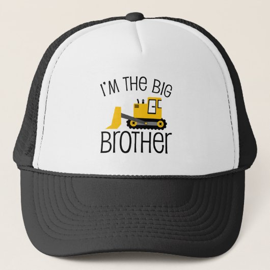 Big Brother Construction Front Lader Trucker Pet (Voorkant)