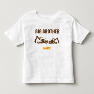 Big Brother Construction Truck Kinder Shirts
