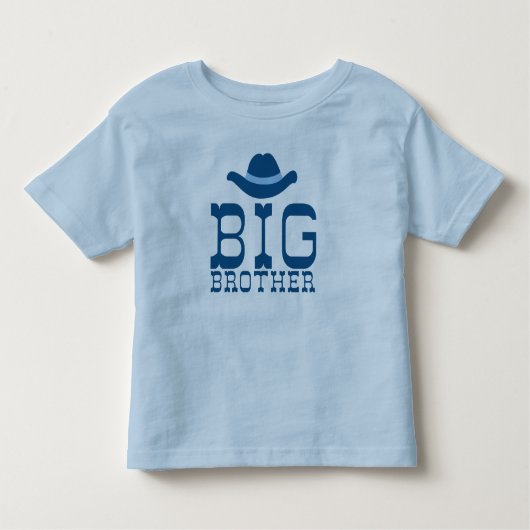 Big Brother Cowboy Pet Kinder Shirts (Voorkant)