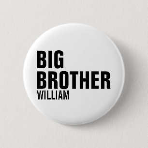 Big Brother Custom Round Button