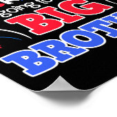 Big Brother Cute 4 juli Zwangerschap Announemen Poster (Hoek)