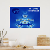 Big Brother dacht dat politie Poster (Keuken)