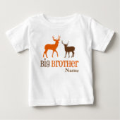 Big Brother Deer Gepersonaliseerd T-shirt (Voorkant)
