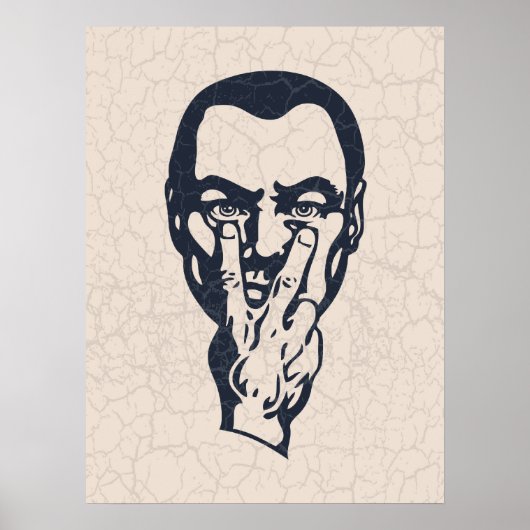 Big Brother die kijkt Poster (Voorkant)