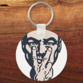 Big Brother die kijkt Sleutelhanger (Voorkant)
