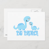 Big Brother Dinosaur Briefkaart (Voorkant / Achterkant)