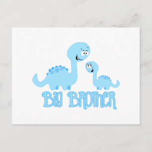 Big Brother Dinosaur Briefkaart