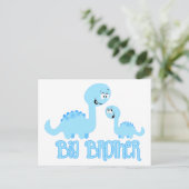 Big Brother Dinosaur Briefkaart (Staand voorkant)