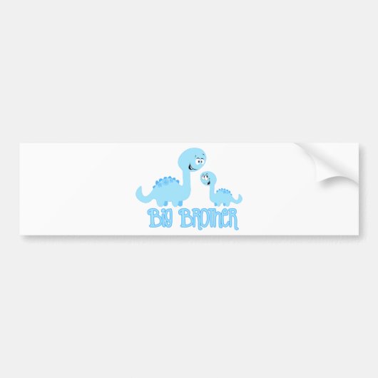Big Brother Dinosaur Bumpersticker (Voorkant)