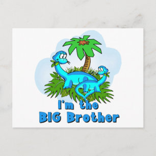 Big Brother Dinosaurs Briefkaart