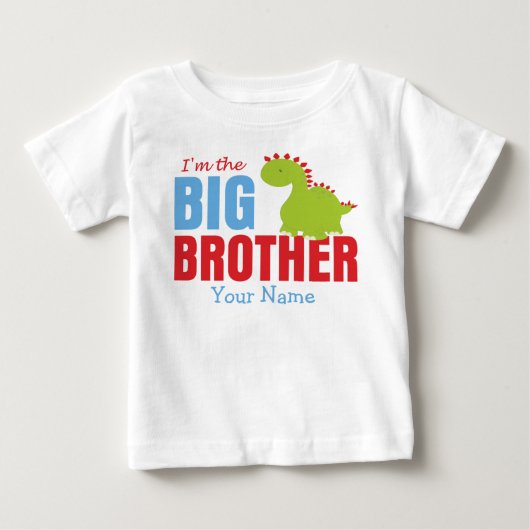 Big Brother dinosaurus gepersonaliseerd (Voorkant)