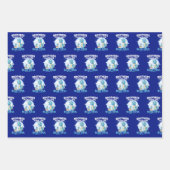 Big Brother Dinosaurus Mooi Leven Pun Inpakpapier Vel (Voorkant)