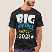 Big Brother Eindelijk 2023 Zwangerschap Aankondigi T-shirt (Voorkant)