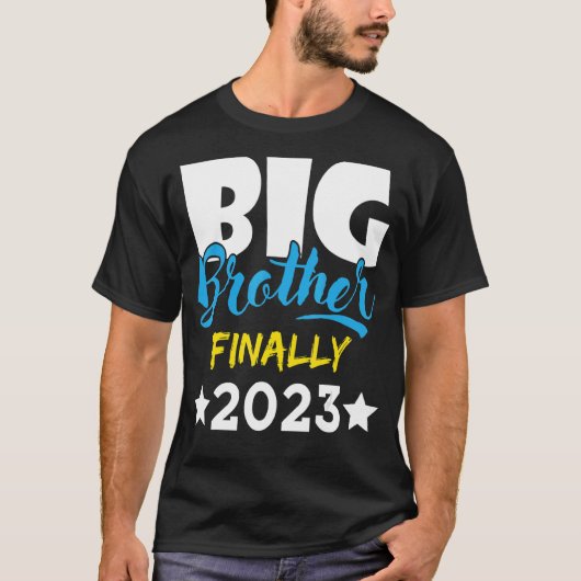 Big Brother Eindelijk 2023 Zwangerschap Aankondigi T-shirt (Voorkant)