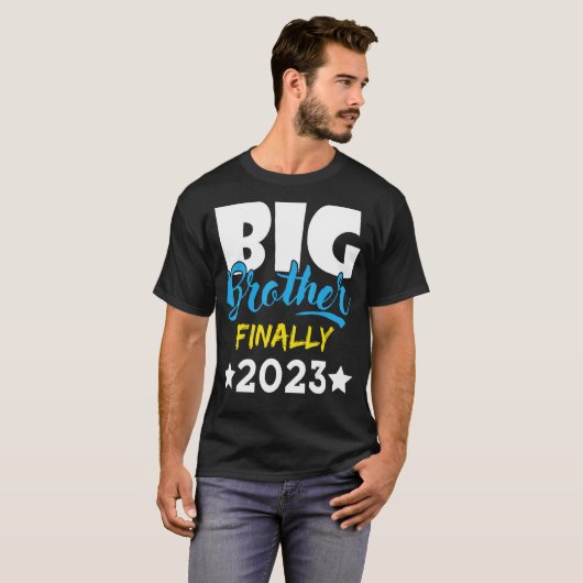 Big Brother Eindelijk 2023 Zwangerschap Aankondigi T-shirt (Voorkant volledig)