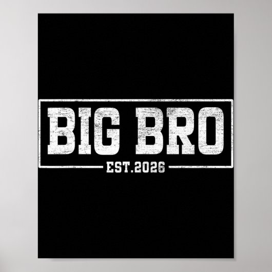 Big Brother Est. 2026 - Bro 2026 Loading New Big B Poster (Voorkant)
