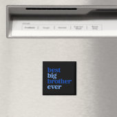 Big Brother Ever Gray With Blue Text Boys _2  Magneet (Insitu (Vaatwasser))