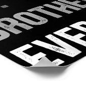 Big Brother Ever Teenager Older Sibling For Boys K Poster (Hoek)