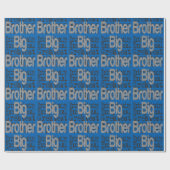 Big Brother Extraordinaire Cadeaupapier (Vlak)