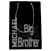 Big Brother Extraordinaire CUSTOM Medium Cadeauzakje (Voorkant)